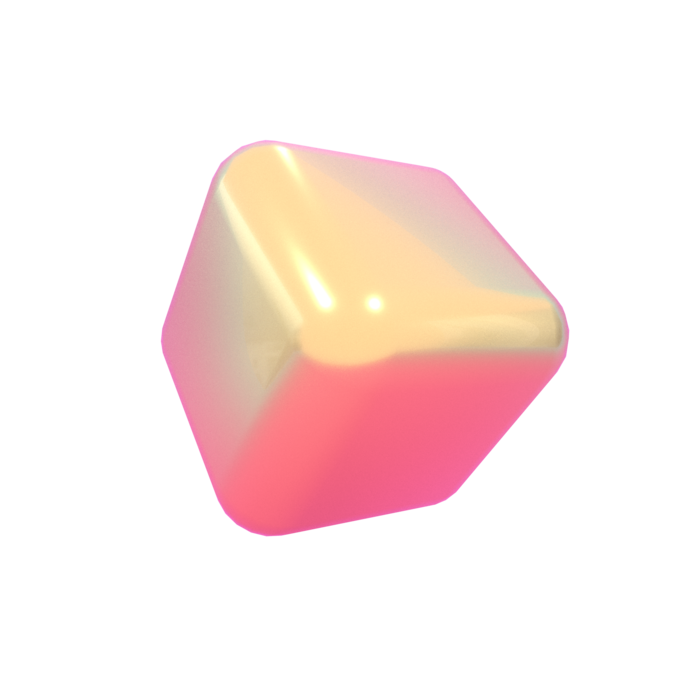 金色立方体立体电商促销