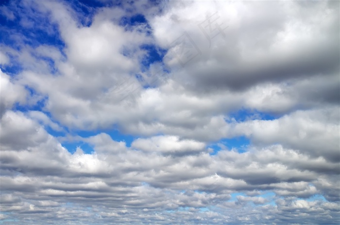 壮阔的蓝天白云天空风景