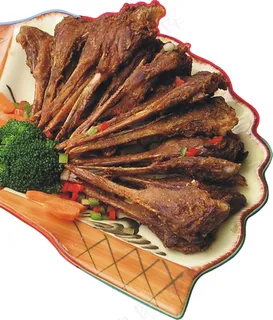 0375椒盐鸭下巴 0375椒盐鸭下巴