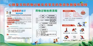 心肺复苏和药物过敏反应常见的急诊急救操作规程