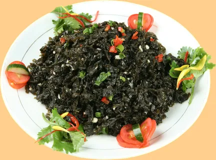 10凉拌地皮菜-乡村小镇