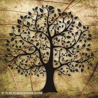 复古树图片素材