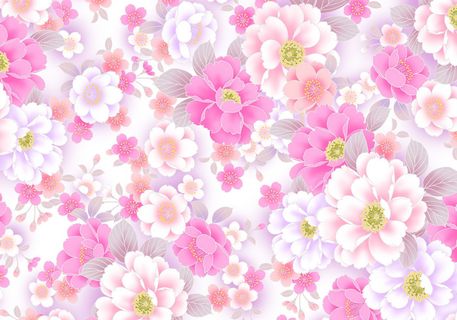 图片设计素材背景鸟语花香