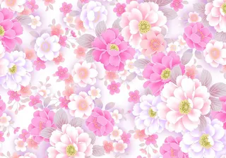 图片设计素材背景鸟语花香