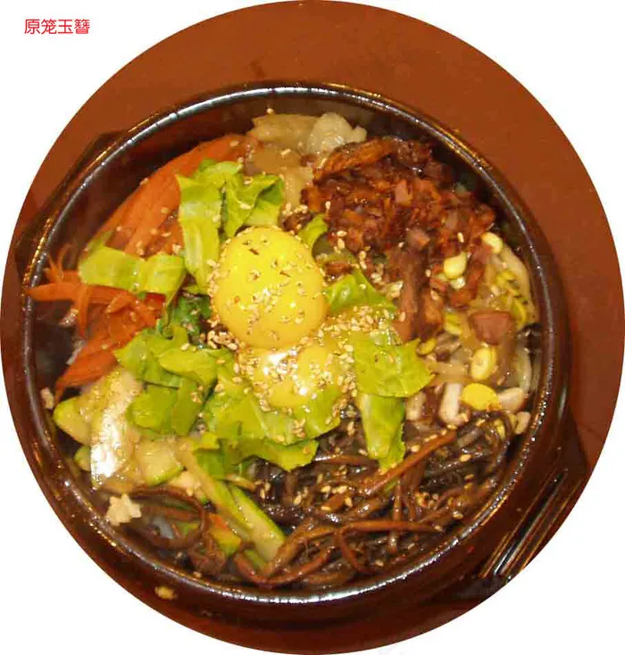 原笼玉簪美食元素菜品psd模版下载