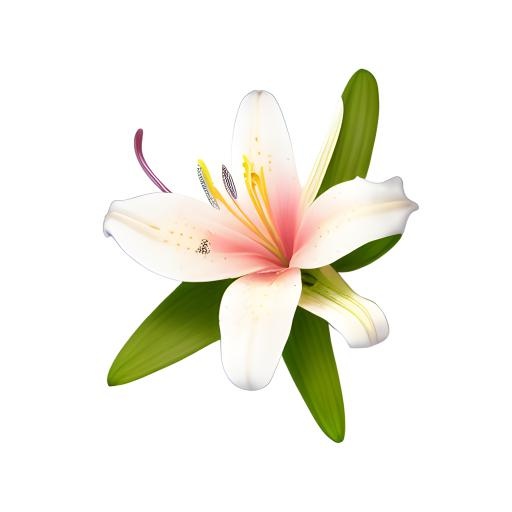 百合花免抠(2048x2048)