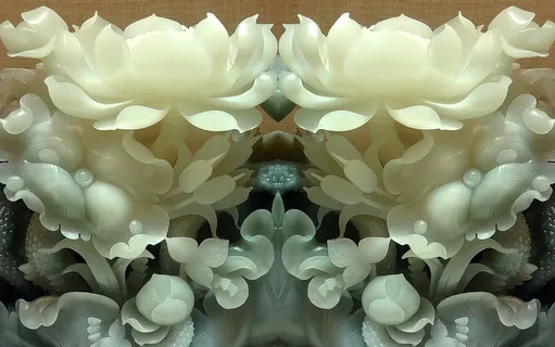 雕塑玉雕背景风景 雕塑玉雕背景风景