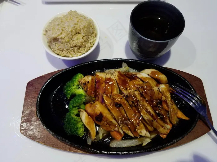 日本照烧鸡肉套餐图片 日本照烧鸡肉套餐图片