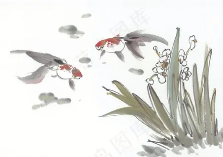 鱼虾蟹龟系列素材