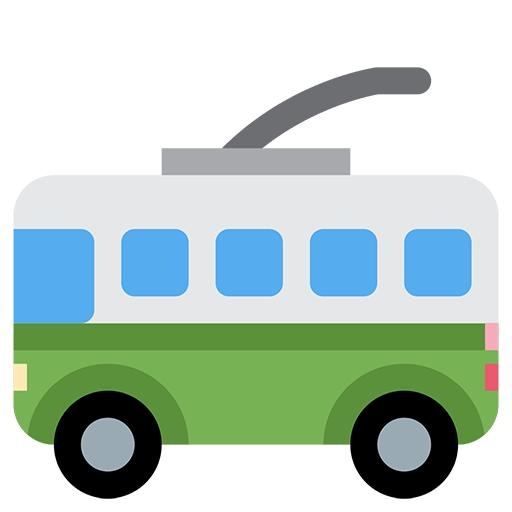 无轨电车 PNG免抠(512x512)