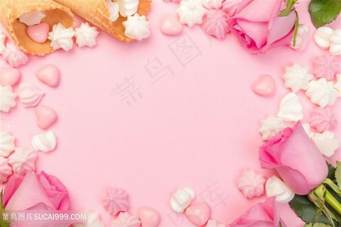 情人节粉色背景素材