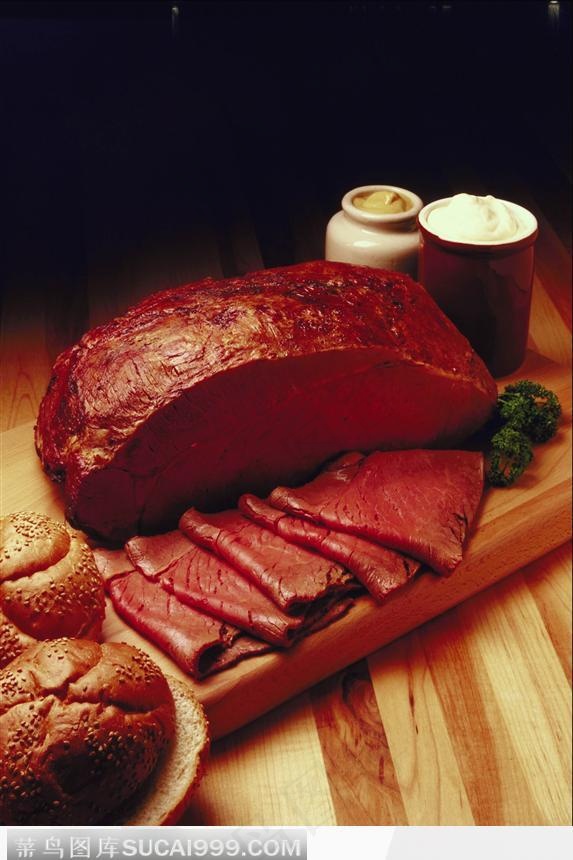 牛肉片西餐图片