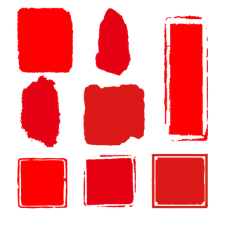 书法章|水墨画章红章公章中国古典印章矢量图_元素编号11191555