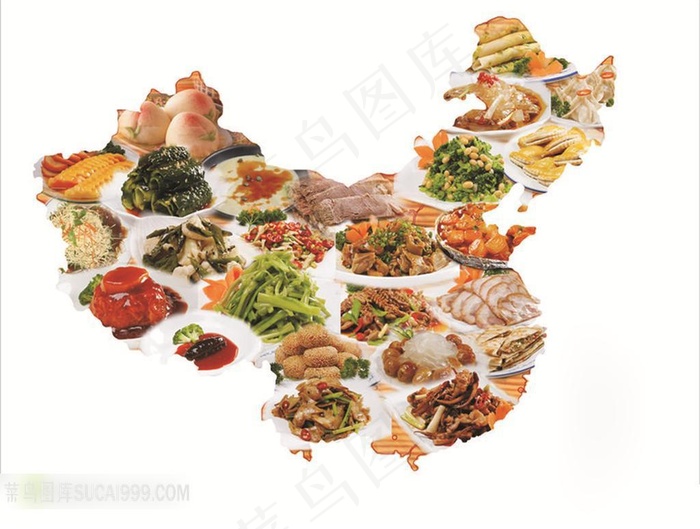 中国美食地图舌尖上的中国