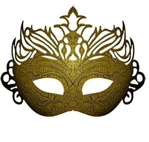 嘉年华面具 PNG免抠(300x287)