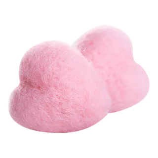 情人节粉色爱心免扣