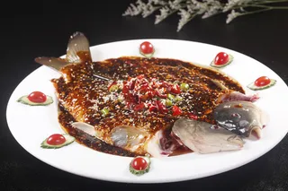 *蒜爆鲜活鱼 (2)