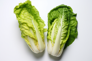 两颗白菜青菜蔬菜摄影图