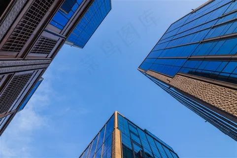 上海外滩金融中心建筑风景摄影图