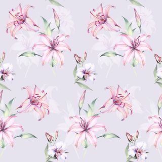 花卉唯美手绘花朵面料纹理手机壳布料面料印花服装矢量图案素材