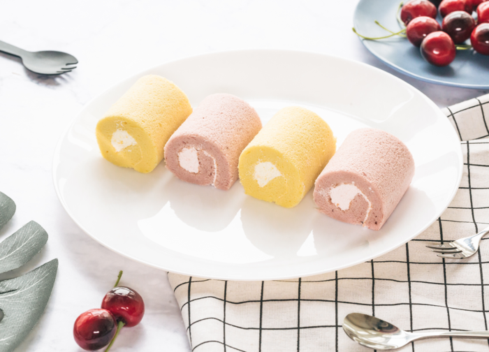 蛋糕店小蛋糕慕斯美食甜品图片