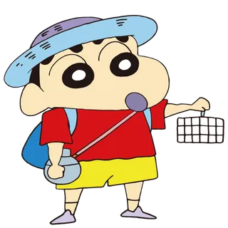 蜡笔小新可爱人物免扣素材