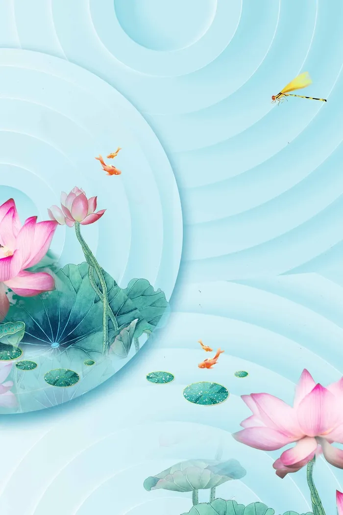 夏天 夏日清爽背景psd模版下载