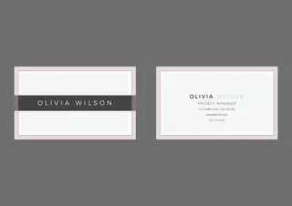 25名片 时尚 潮流 个性 前卫