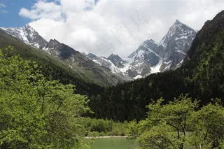 毕鹏沟风光 山水 雪山 风景 名胜古迹  雪景 四川旅游 旅游景点 生态景观 自然风光