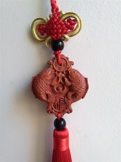 诸阁良品牌年年有余汽车挂件