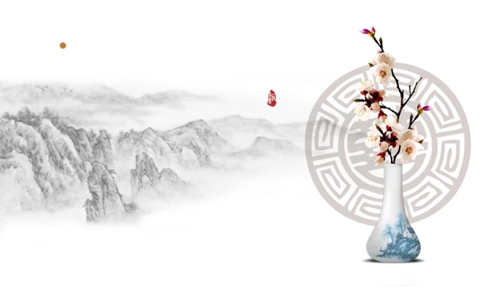 山水画素材中国风水墨画素材元素中国画