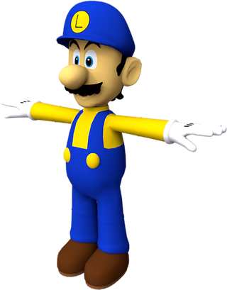 路易吉素材卡通人物