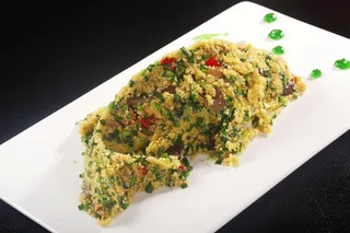 小米韭菜炒牛鞭 (6)