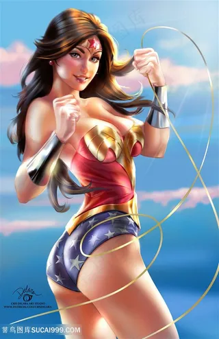 性感美女插画图片