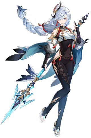 原神申鹤全身图