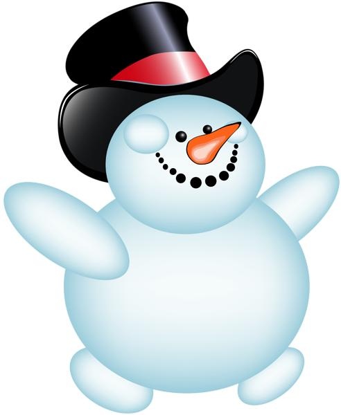 雪人 PNG免抠(492x600)
