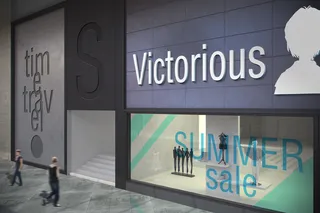 店面样机 服装店 店面外观 渲染效果图 (8)