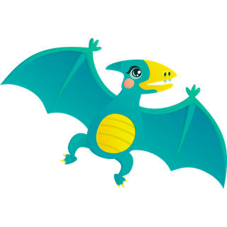 卡通恐龙生日宝宝宴派对素材恐龙派对免扣素材