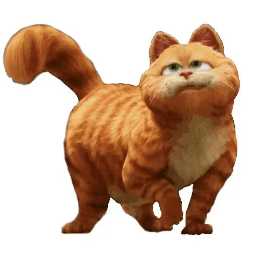 加菲猫 PNG免抠(512x512)
