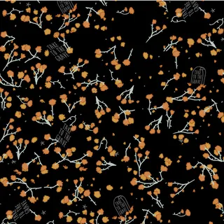 花卉唯美手绘花朵面料纹理手机壳布料面料印花服装矢量图案素材