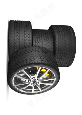 一堆汽车轮胎