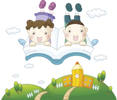 孩子学习卡通