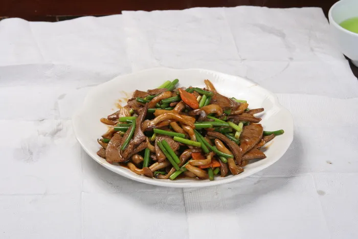 佛肚菌溜肝尖 (1)