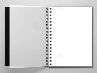 空白书本画册