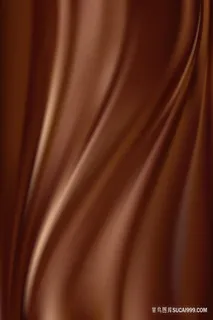 巧克力色渐变丝滑布料背景 巧克力色渐变丝滑布料背景