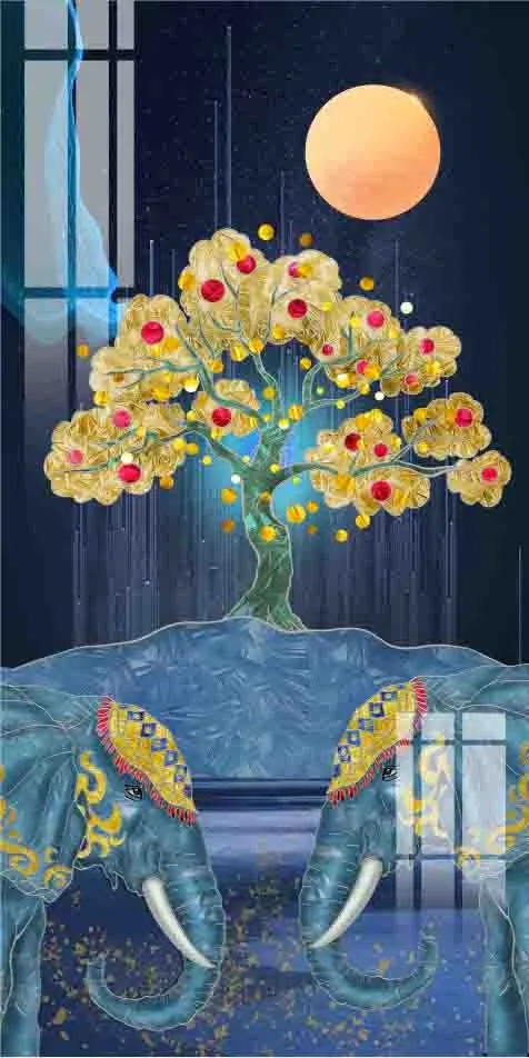 北欧装饰画psd模版下载