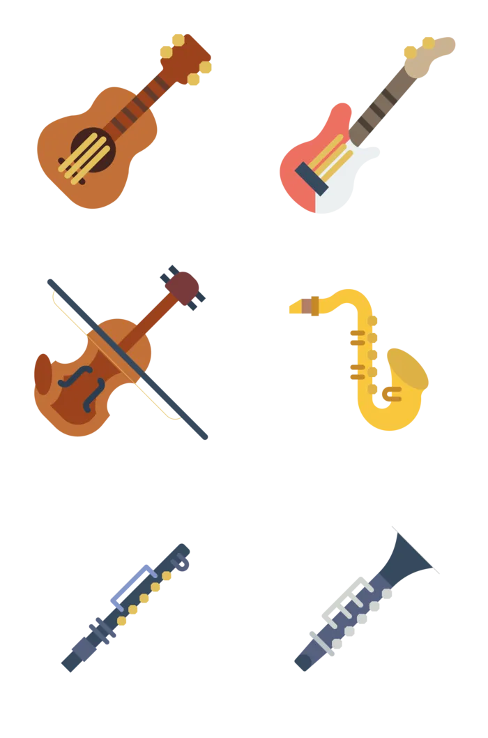 音乐 符号 标准 乐器 吉他 