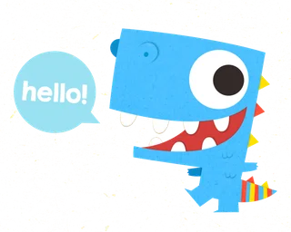 小卡通动漫恐龙