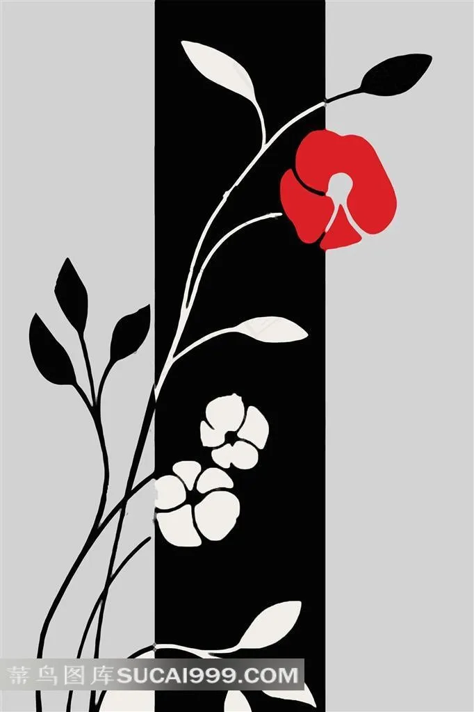 绘画花朵装饰画