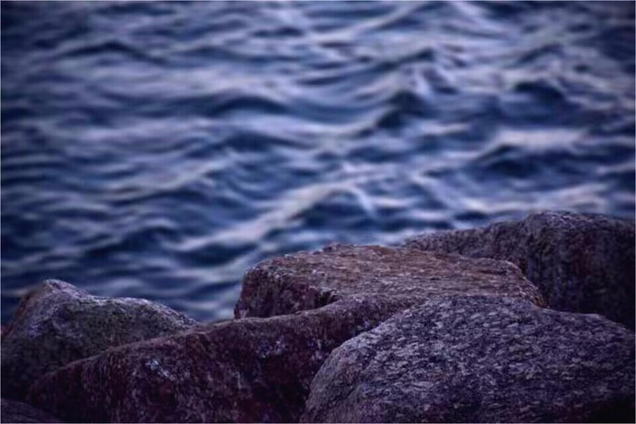摄影图 海边礁石